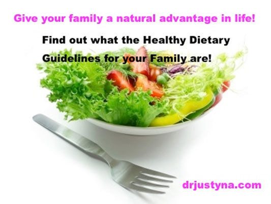 Healthy Dietary Guildelines for your Family